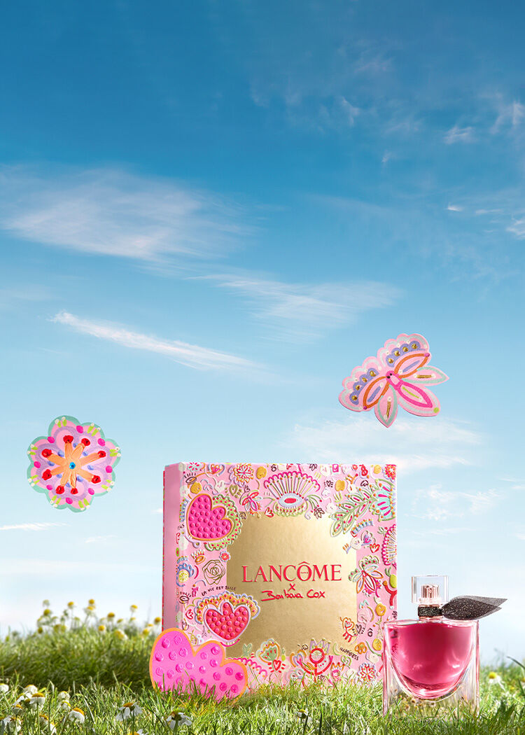 Mother’s Day banner met aanbieding: koop 1 gift set en ontvang 1 extra gift set en een pouch cadeau.