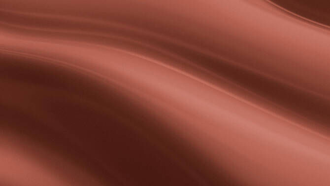 Een afbeelding van een golvende, bruinachtige textuur met een soepele, vloeibare uitstraling.