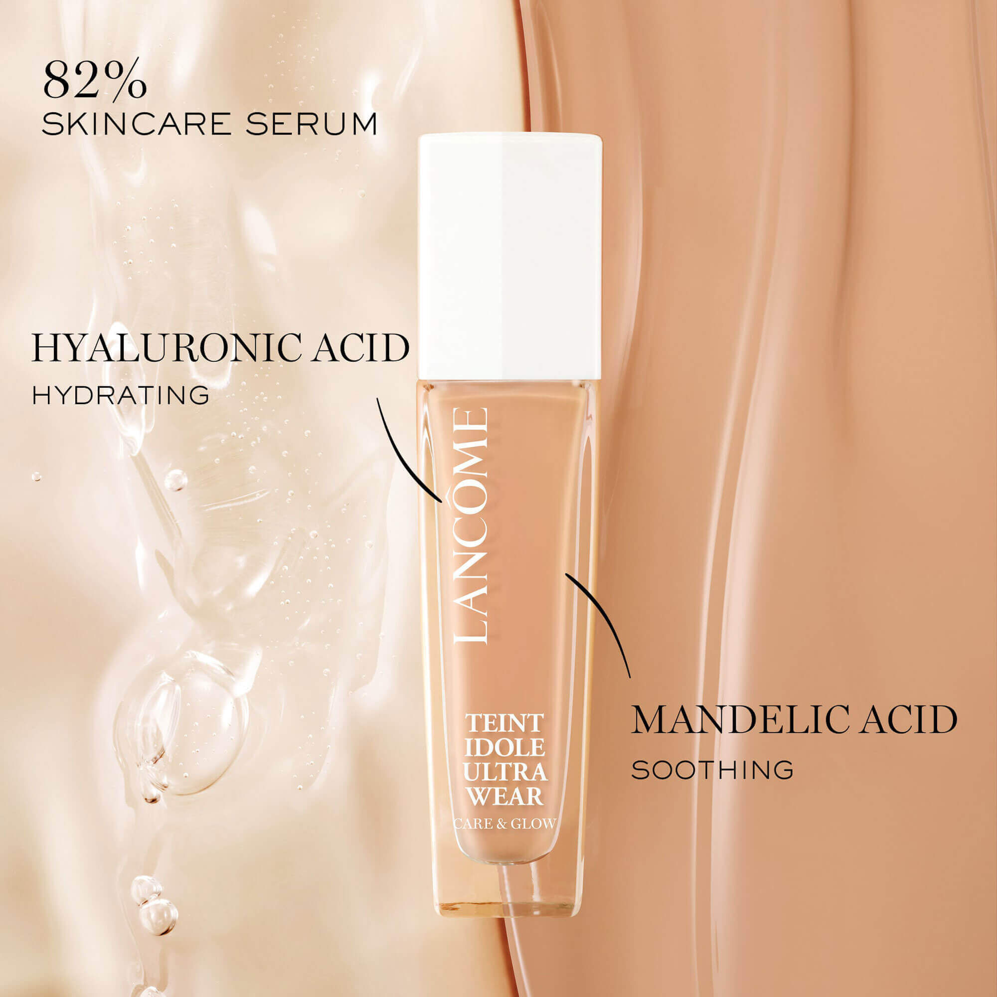 TEINT IDOLE ULTRA WEAR CARE & GLOW FOUNDATION