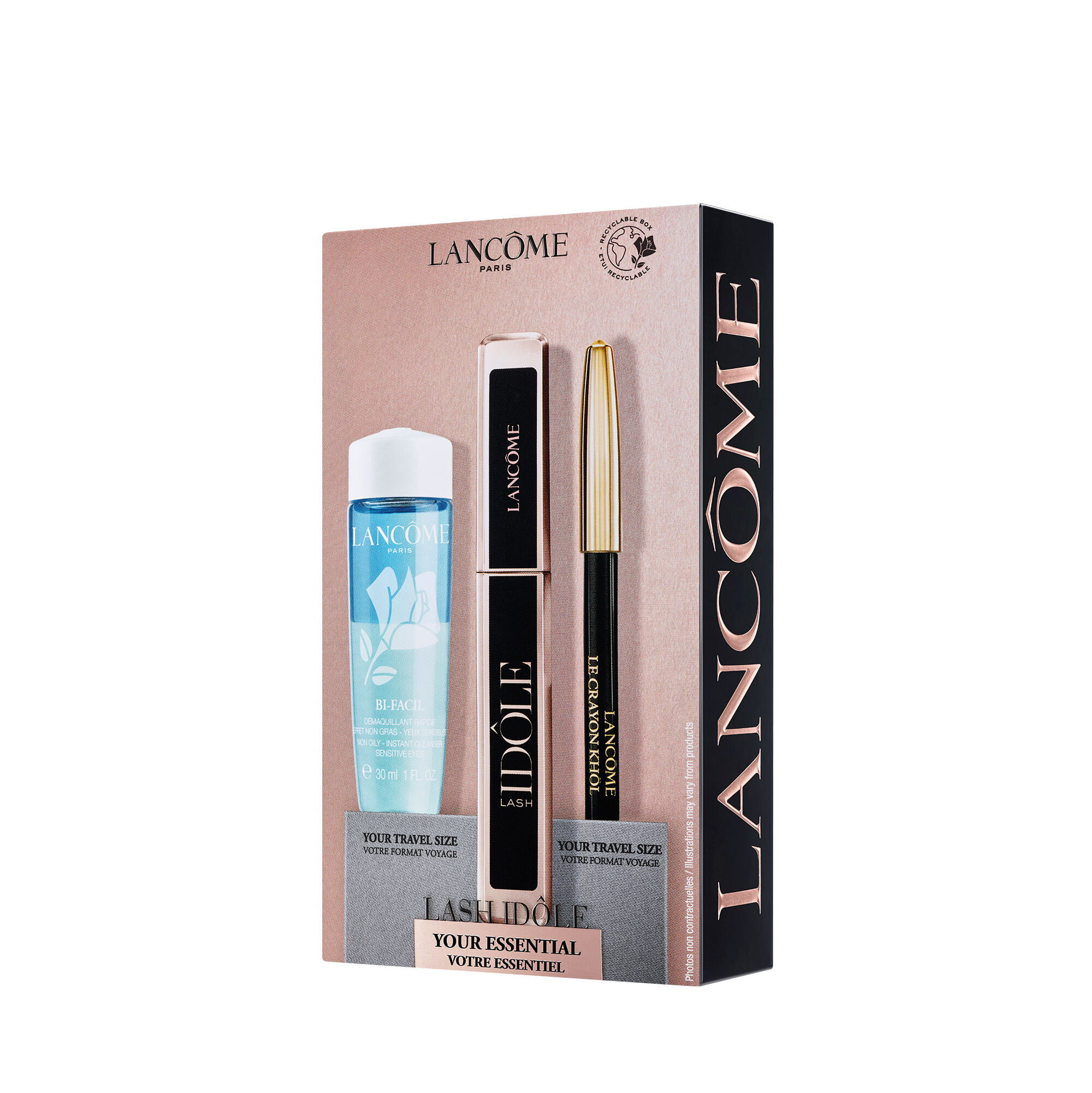 IDOLE MASCARA SET MET LE CRAYON KHOL & BI-FACIL
